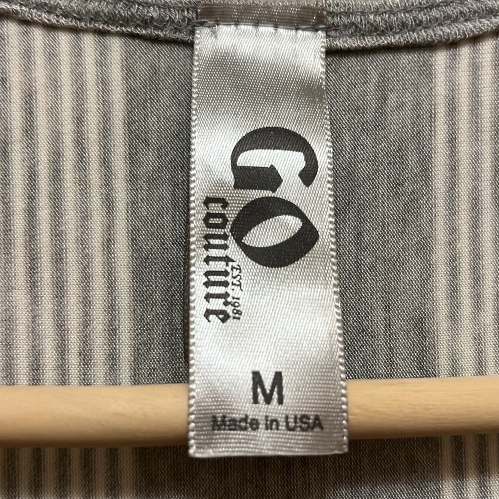 Go Couture Striped Maxi Dress in Grey Colorblock - Picture 13 of 17